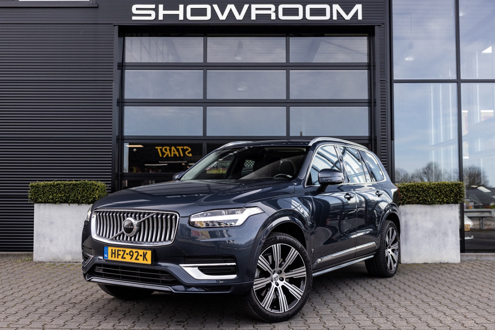 Volvo XC90 2.0 T8 Recharge AWD Inscription Expression, 7 Per, Gebruikt, Euro 6, 4 cilinders, Blauw