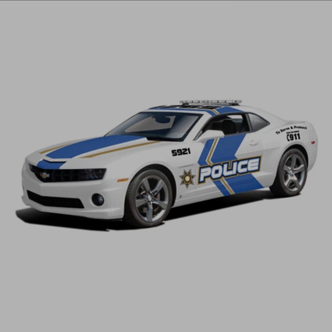 Chevrolet Camaro SS Police 1:18 – Maisto – Vitrinemodel, Hobby en Vrije tijd, Ophalen of Verzenden, Zo goed als nieuw, Auto, Maisto