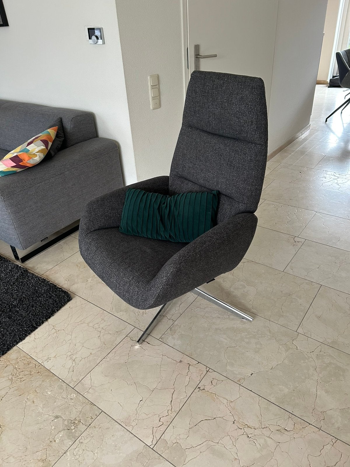 Relaxfauteuil Ergo (Montel), Ophalen, Gebruikt, 75 tot 100 cm, Stof
