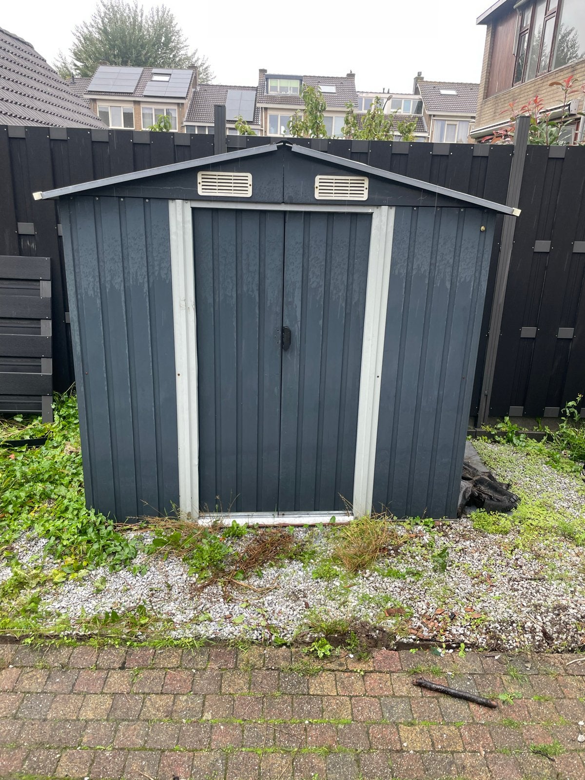 Berging 200x150x180 gratis af te halen in Ouderkerk ad IJsse, Ophalen, Gebruikt, Metaal, Overige typen