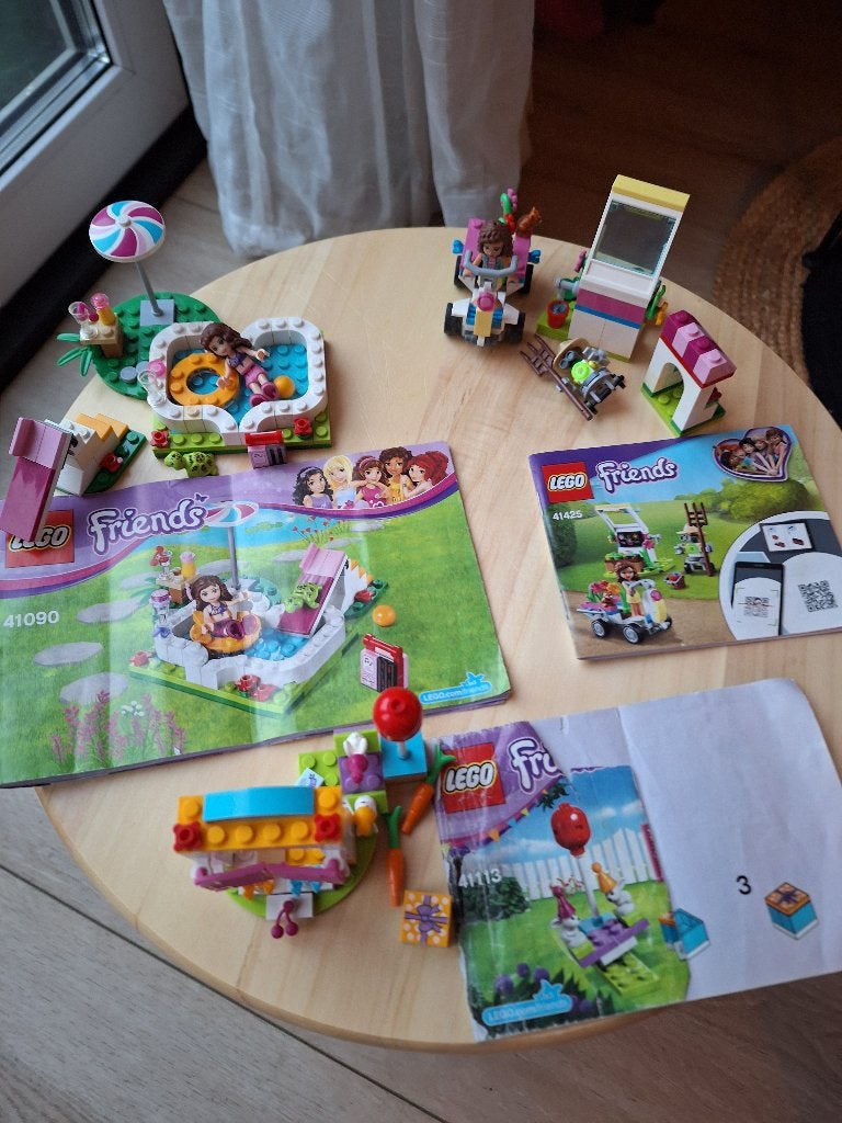 Lego friends 41090, 41425 en 41113, Lego, Friends, Ophalen of Verzenden, Zo goed als nieuw