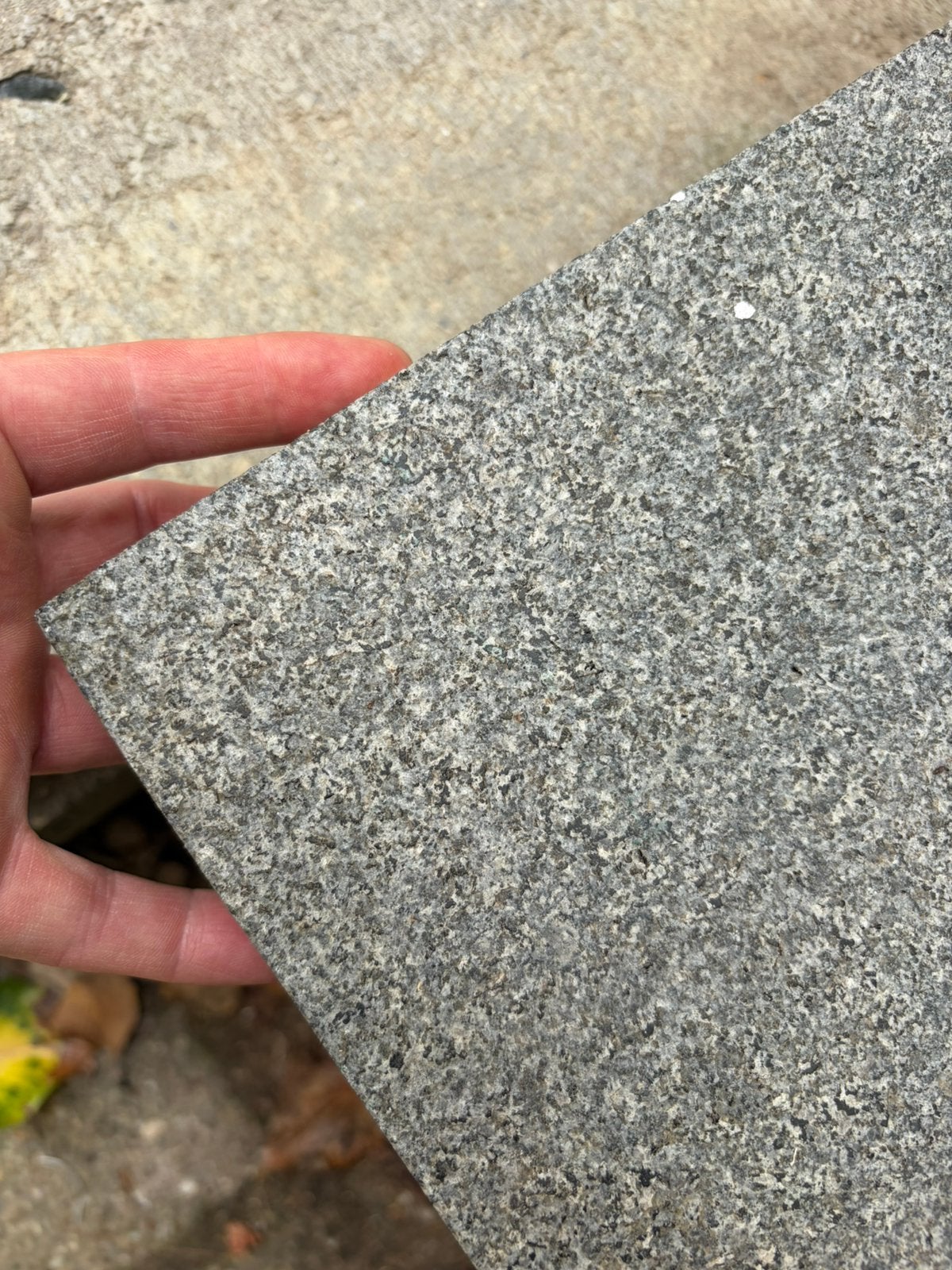 Basalt natuursteen terrastegels 80x80x3cm (15 stuks), Ophalen, 60 cm of meer, Hardsteen, 60 cm of meer