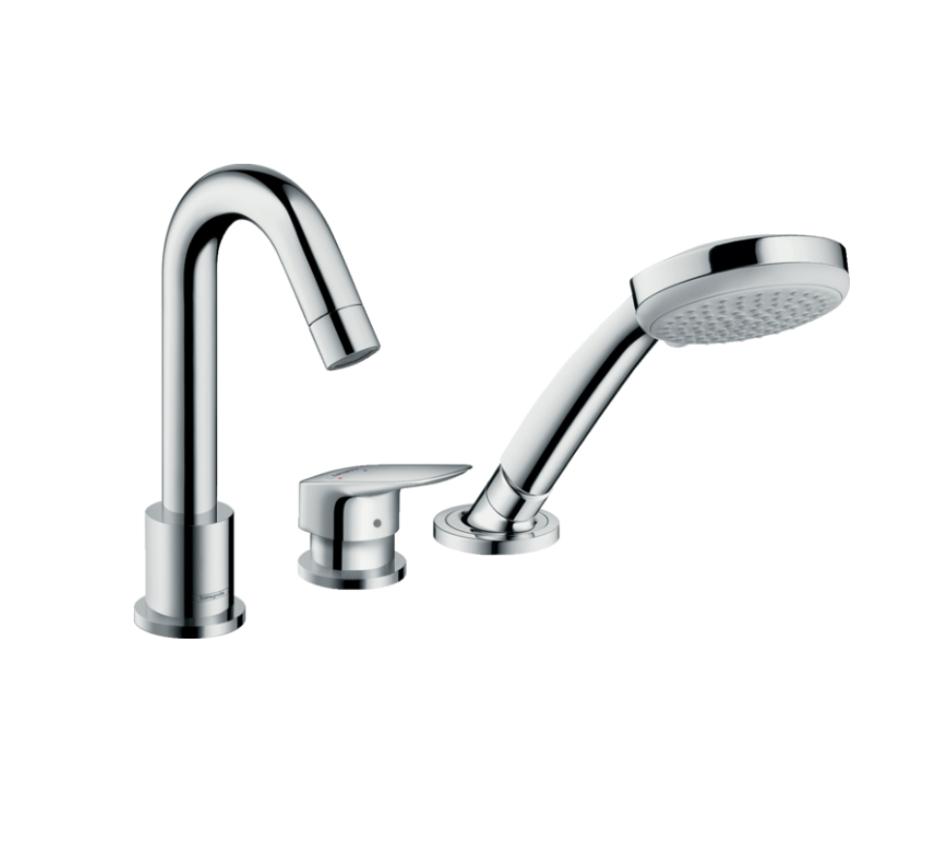 HANSGROHE LOGIS 3-GATS BADRANDMENGKRAAN AFBOUWDEEL, Niet ingevuld, Niet ingevuld, Nieuw, Ophalen of Verzenden