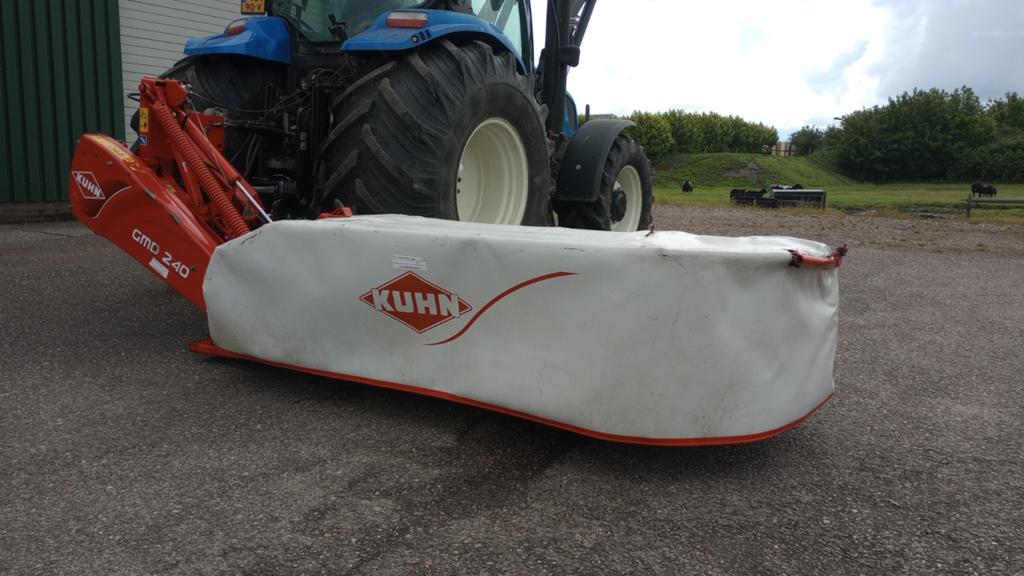Kuhn GMD 240 Schijvenmaaier - 2013, Ophalen of Verzenden, Veehouderij, Weidebouw