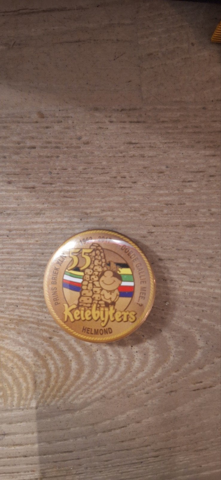 Keiebijters Helmond Button carnaval 2017 (17126), ., Ophalen of Verzenden, Zo goed als nieuw, .