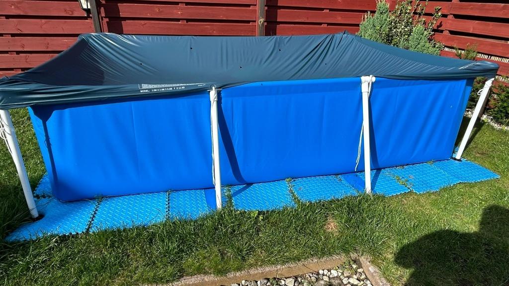 zwembad, Tuin en Terras, Ophalen, Minder dan 80 cm, Opzetzwembad, Rechthoekig