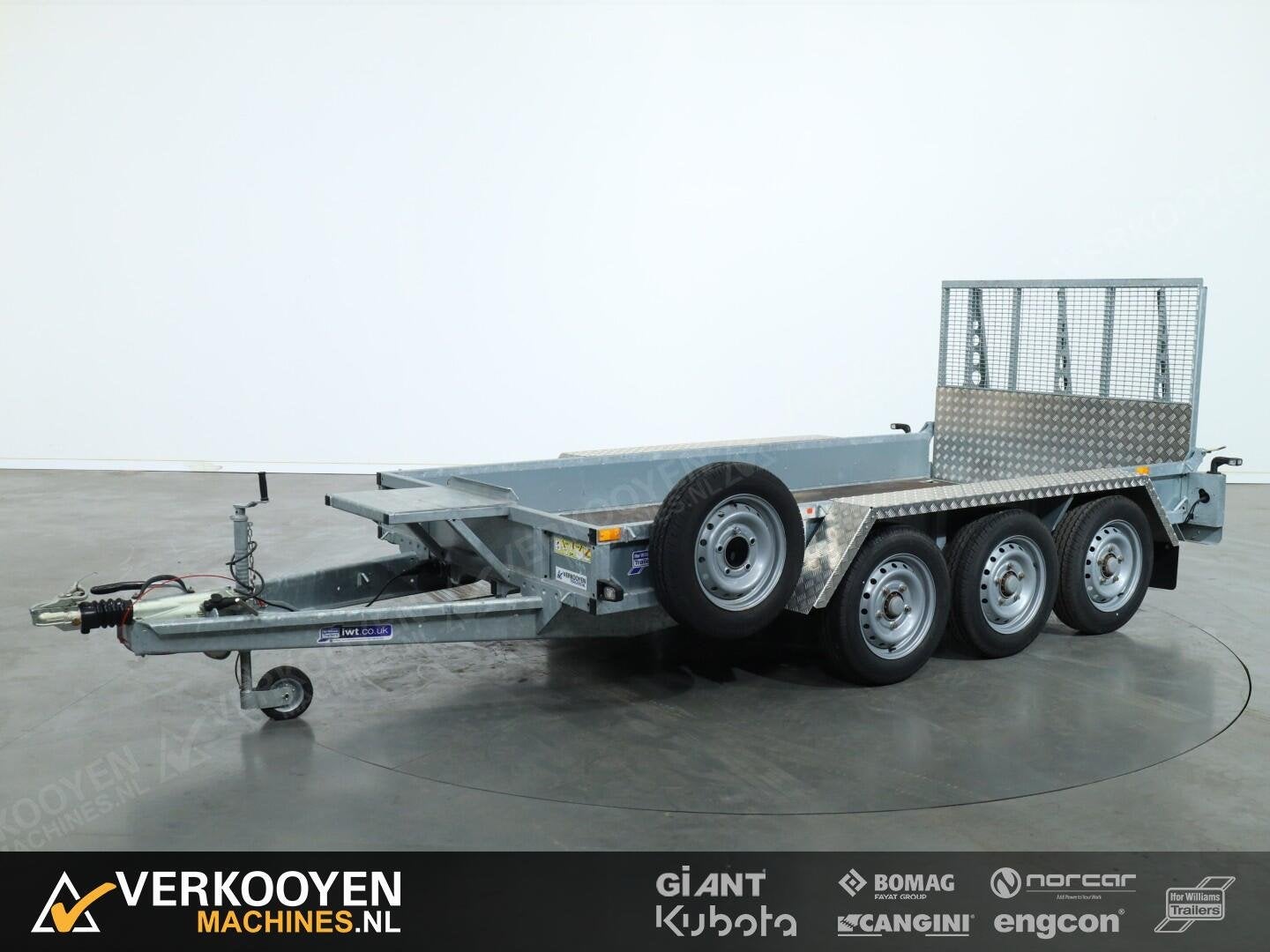 2026 Ifor Williams GP126 Klep 3-asser VK10830