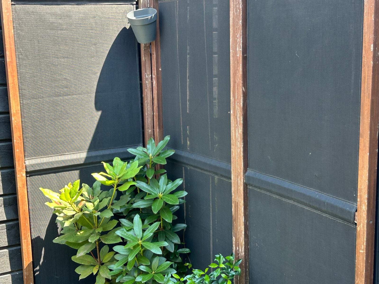 Tuinscherm 3-delig - Privacy en sfeer in uw tuin, Ophalen, Gebruikt, 200 cm of meer, 150 tot 200 cm