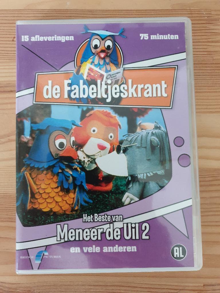 DVD - De Fabeltjeskrant - Het beste van Meneer de Uil 2, Alle leeftijden, Ophalen of Verzenden, Gebruikt