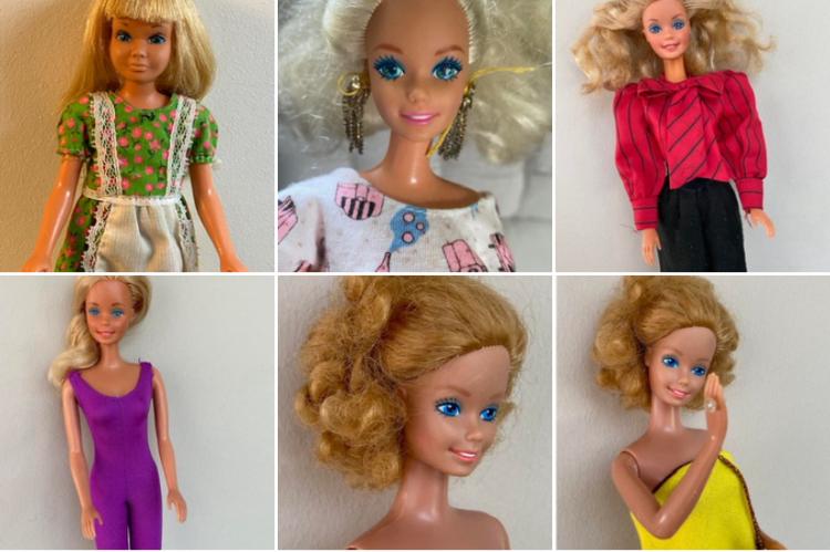 Vintage Barbie Skipper 70 s 80 s Mattel Te koop, Ophalen of Verzenden, Barbie