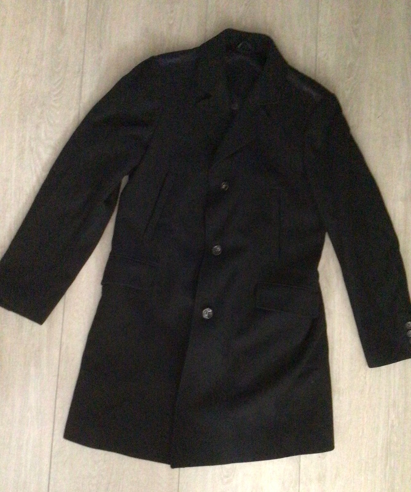 Geox tijdloze herencoat met bodywarmer, Ophalen of Verzenden, Zo goed als nieuw, Maat 48/50 (M), Zwart