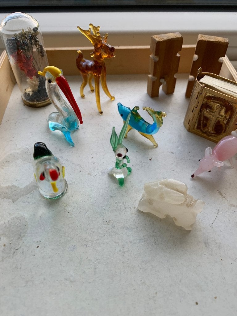 miniatuur glas, Verzenden, Zo goed als nieuw, Bierglas