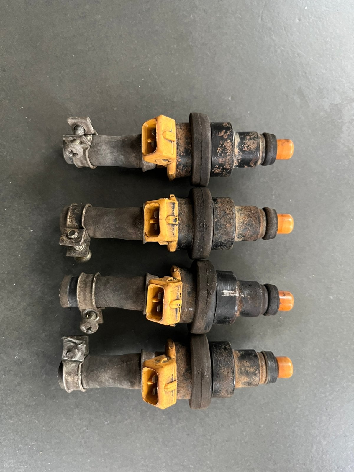 4x injectoren Bosch VW T3 WBX, Auto-onderdelen, Ophalen of Verzenden, Gebruikt