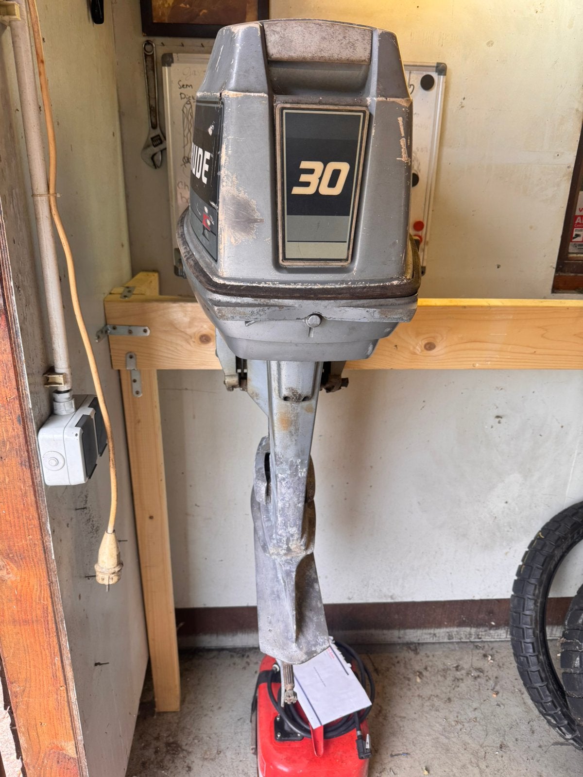 Loop of sloop evinrude 30pk 2 takt, Watersport en Boten, Ophalen of Verzenden, Zo goed als nieuw