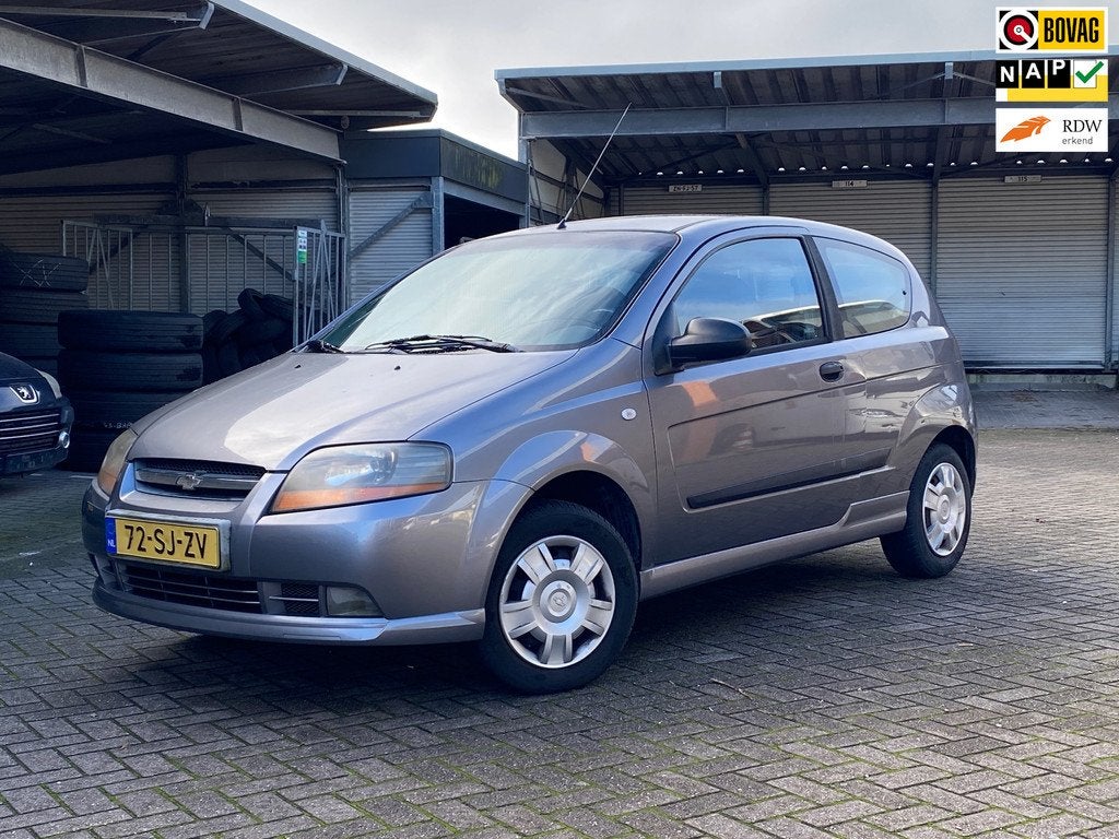Chevrolet Kalos 1.2 Pure, Auto's, Chevrolet, Bedrijf, Te koop, Kalos, Benzine, Euro 4, C, Hatchback, Handgeschakeld, Origineel Nederlands