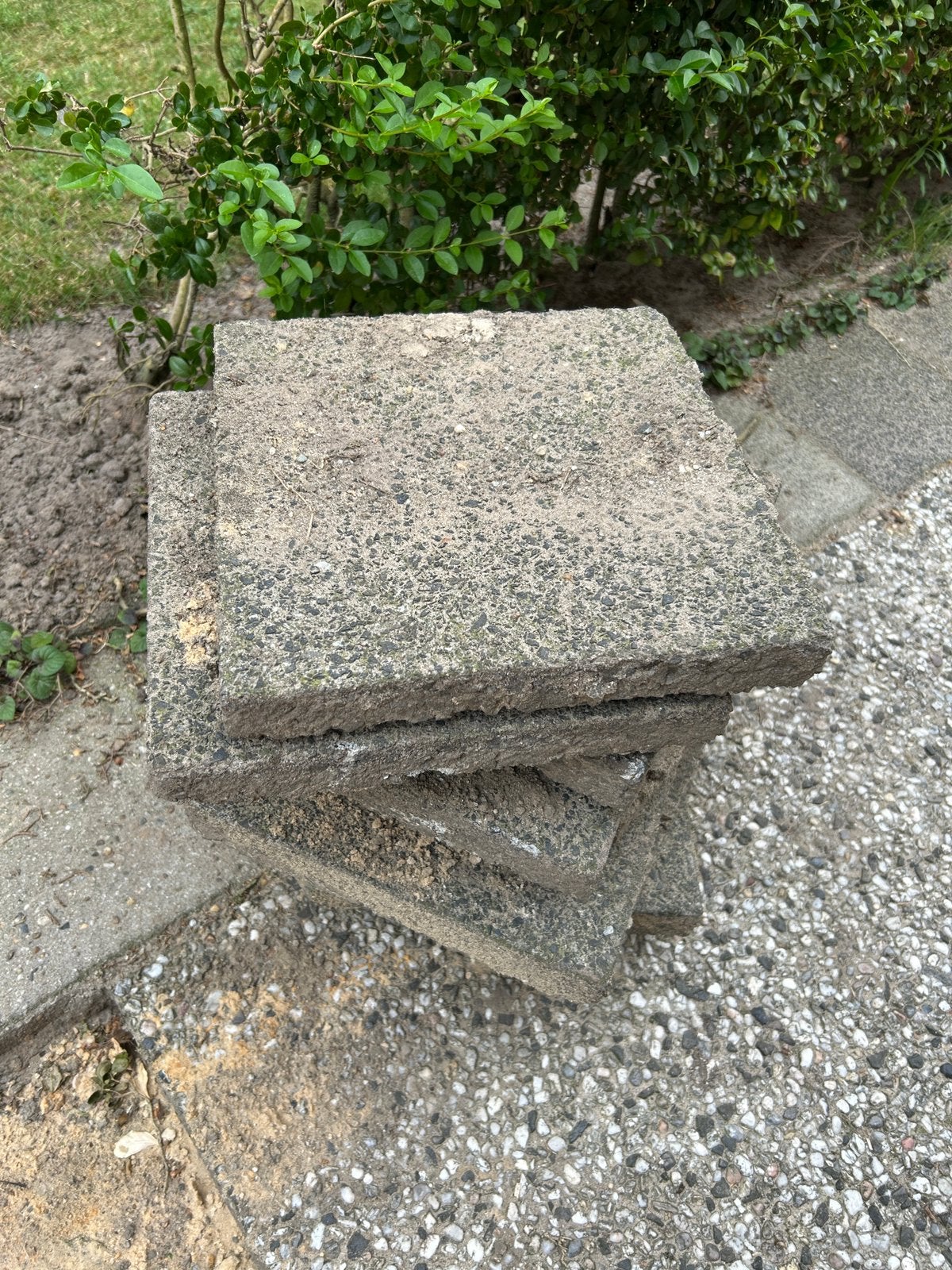 Stoeptegels 30x30 25 stuks, Tuin en Terras, Ophalen, Gebruikt, Beton, Overige typen