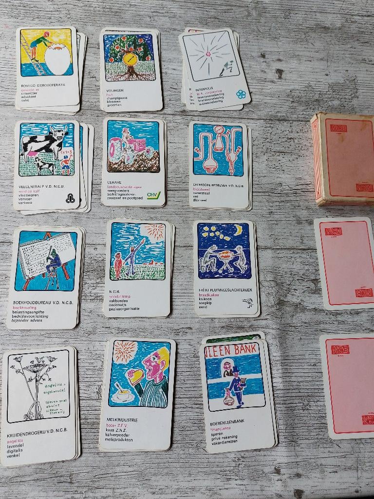 Uniek - NCB Tilburg oud kwartet spel, Ophalen, Kwartet(ten)