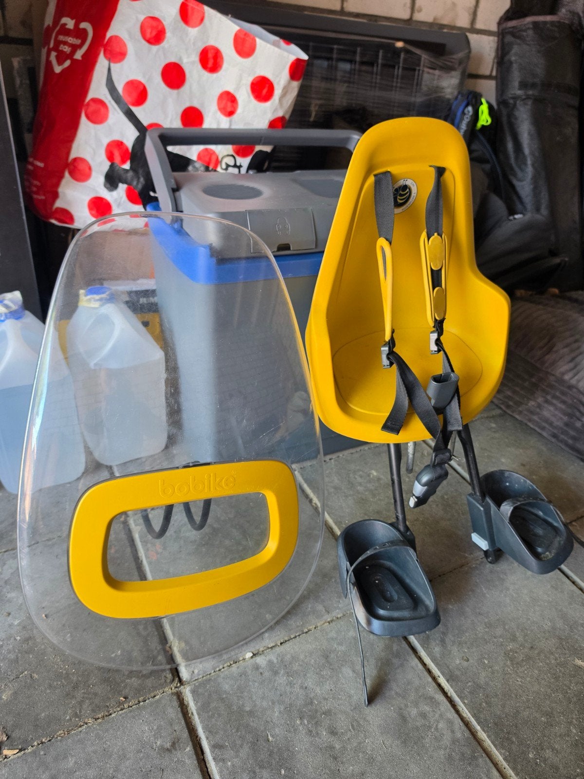 Bobike voorzitje, Fietsen en Brommers, Ophalen, Gebruikt