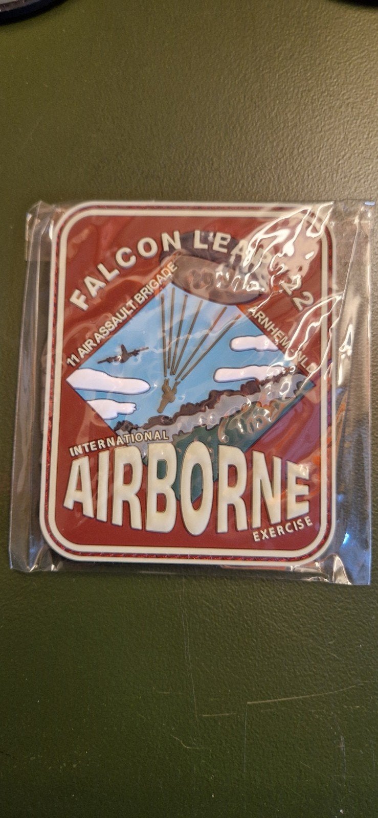 Badge luchtmobiele brigade 3, Verzamelen, Militaria | Algemeen, Ophalen of Verzenden, Landmacht, Nederland, Embleem of Badge