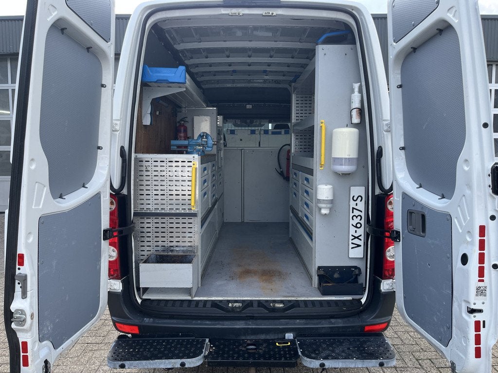 Volkswagen Crafter 2.0 TDI L2H2 Kast Inrichting Trekhaak 350, Gebruikt, 4 cilinders, Volkswagen, Wit