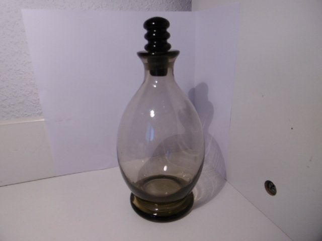 Likeur karafje door WJ Roosendaal voor Leerdam in 1930-31, Antiek en Kunst, Antiek | Glas en Kristal, Ophalen of Verzenden