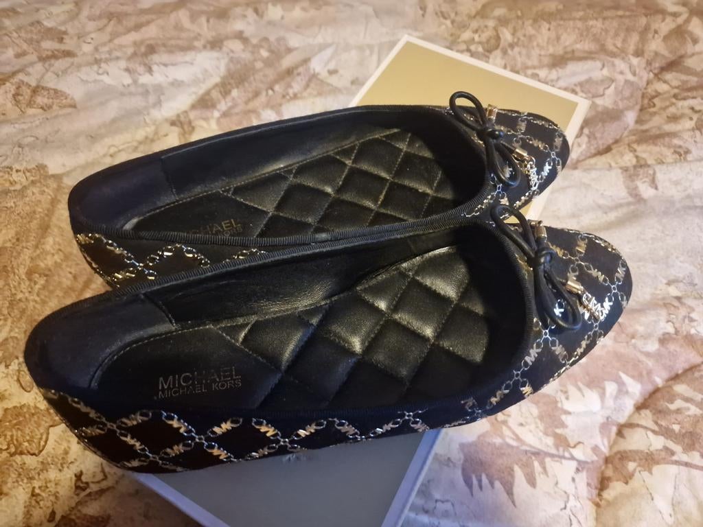 Michael kors ballet flat size 37, Ophalen of Verzenden, Zo goed als nieuw, Zwart, Sneakers of Gympen
