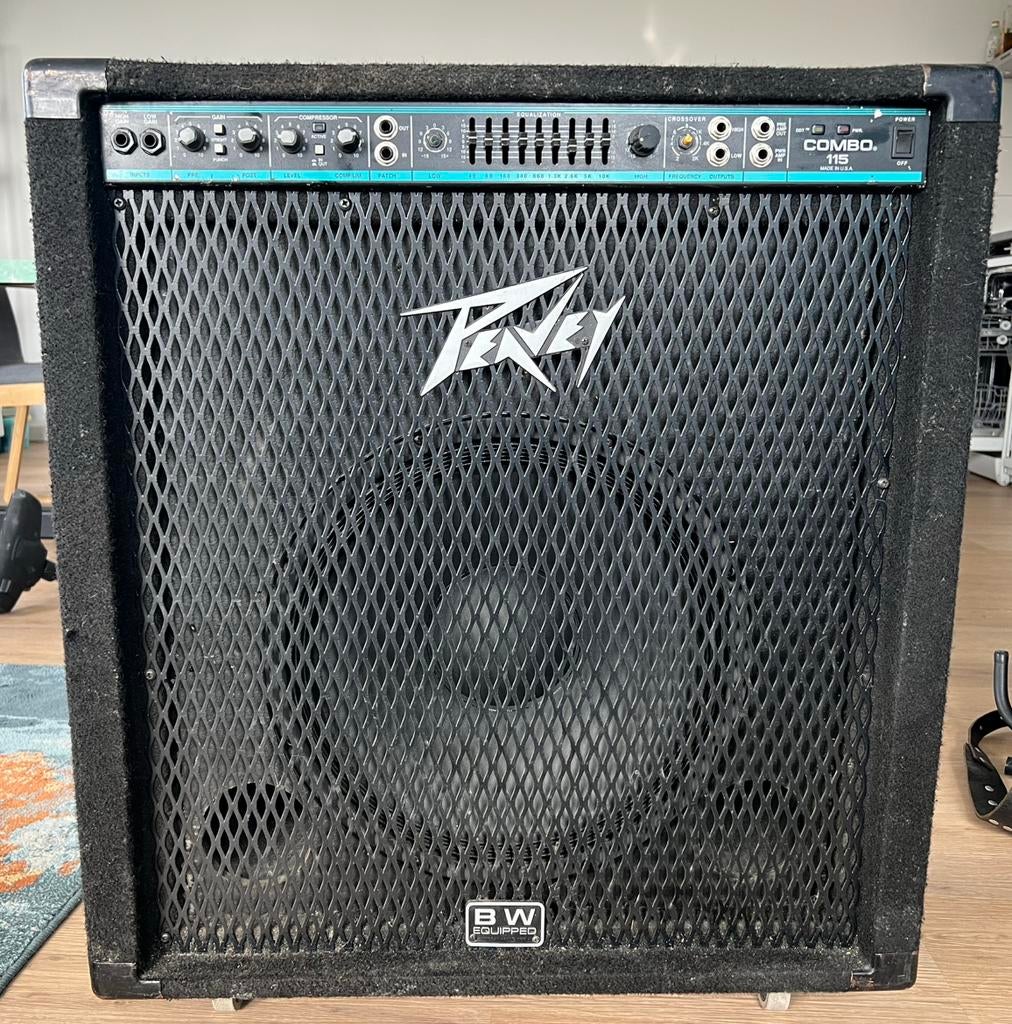 Peavey Combo 115 – Basversterker (werkend, met defecte knop), Ophalen, Gebruikt, Basgitaar, 100 watt of meer