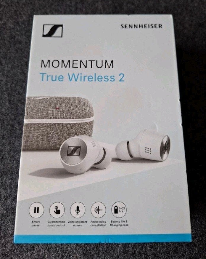 Sennheiser Momentum True Wireless 2 Oordopjes Wit, Sennheiser, In gehoorgang (in-ear), Verzenden, Nieuw