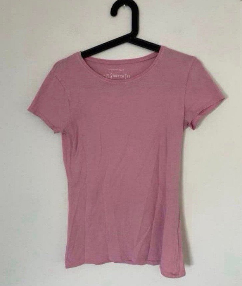 Dames t-shirt roze. Maat S / 36, Verzenden, Zo goed als nieuw, Korte mouw, Roze