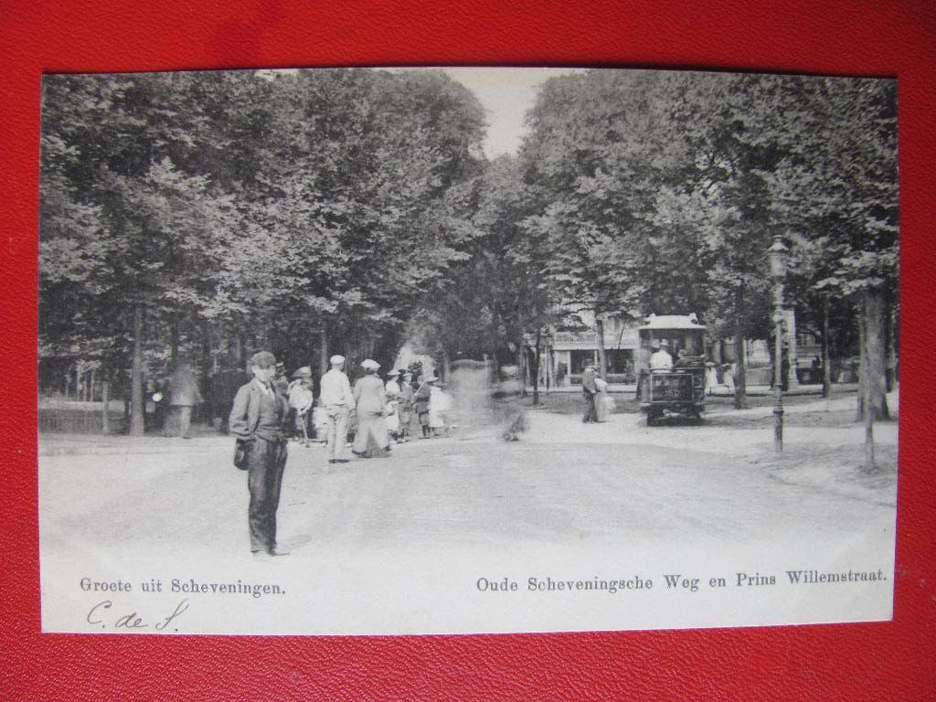 Scheveningen 1902 Oude Scheveningsche Weg & prins Willemstr., Ophalen of Verzenden, Voor 1920, Zuid-Holland