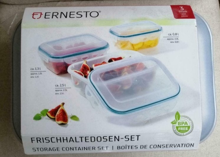 Ernesto Vershouddozenset 3 delig - nieuw -, Ophalen of Verzenden, Nieuw