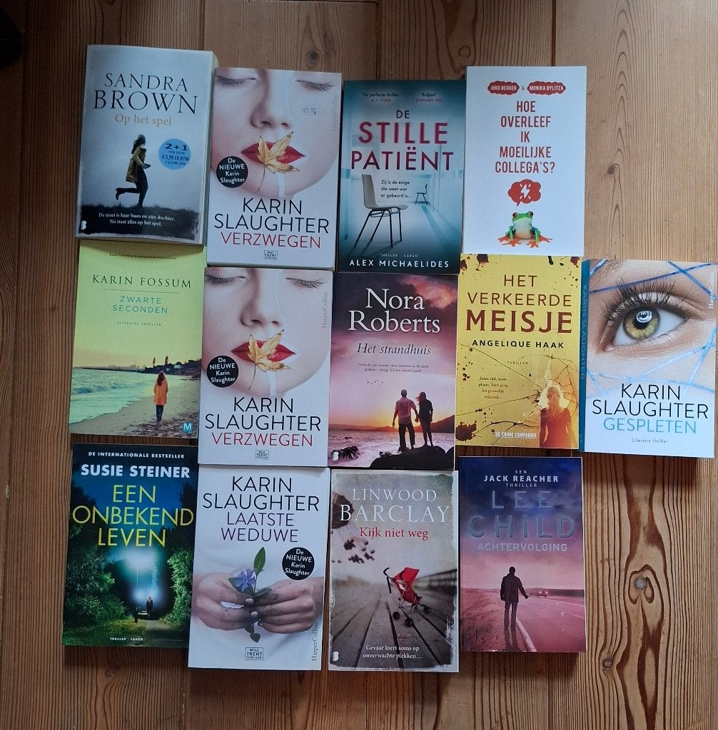 Thrillers te koop, Ophalen, Zo goed als nieuw, Nederland