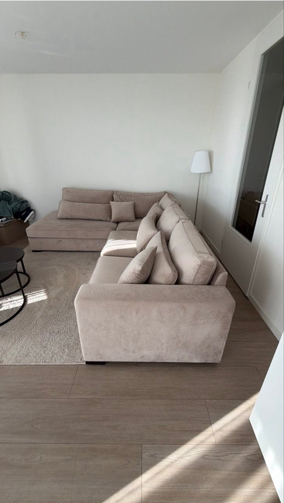 Comfortabele Hoekbank - Zo goed als nieuw, Huis en Inrichting, Banken | Bankstellen, Ophalen, Hoekbank, 300 cm of meer, Zo goed als nieuw