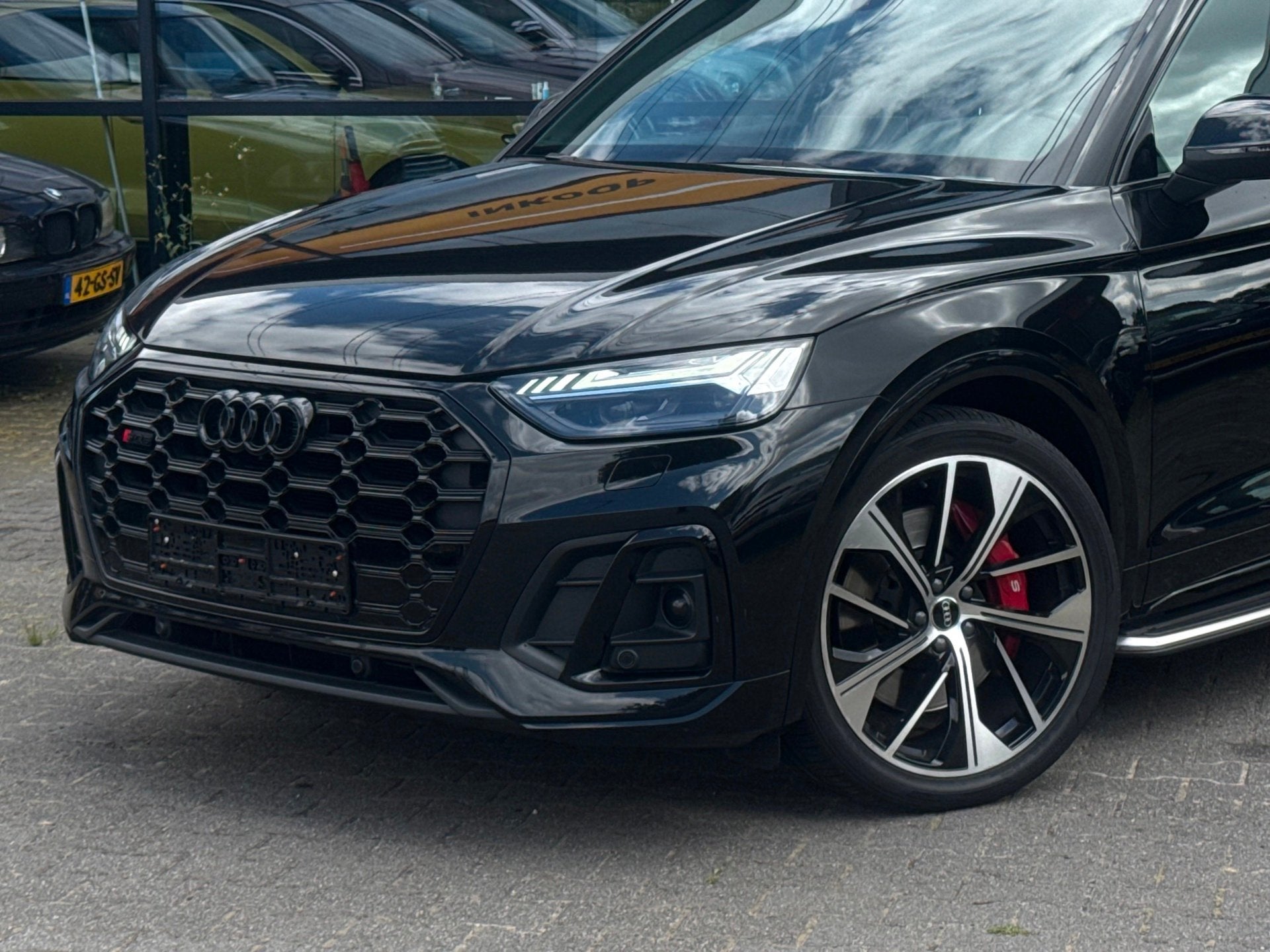Audi SQ5 Sportback 3.0 TDI SQ5 quattro FABRIEKSGARANTIE/RS-S, Auto's, Audi, Automaat, Gebruikt, Zwart, Leder