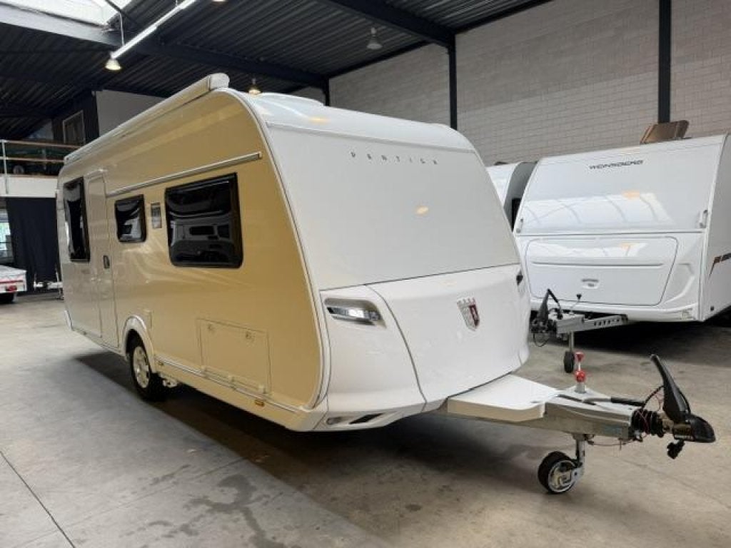 Tabbert Pantiga 490e met zeer veel opties, Rondzit, Tabbert, 2 aparte bedden, 6 tot 7 meter