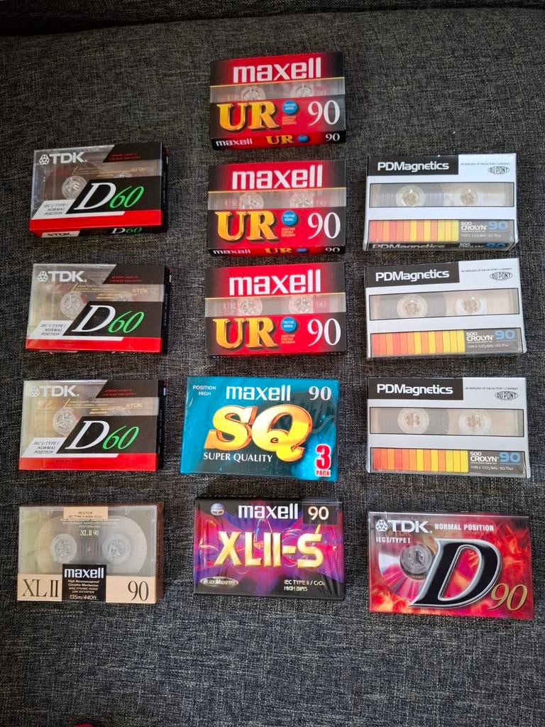 Cassette bandjes nieuw, Ophalen of Verzenden, Nieuw in verpakking, Overige genres, 2 t/m 25 bandjes