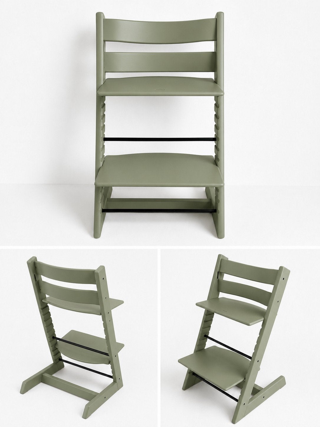 Stokke Tripp Trapp Kinderstoel – Refurbished – v.a. €135, Kinderen en Baby's, Ophalen of Verzenden, Zo goed als nieuw, ., Aanschuifbaar