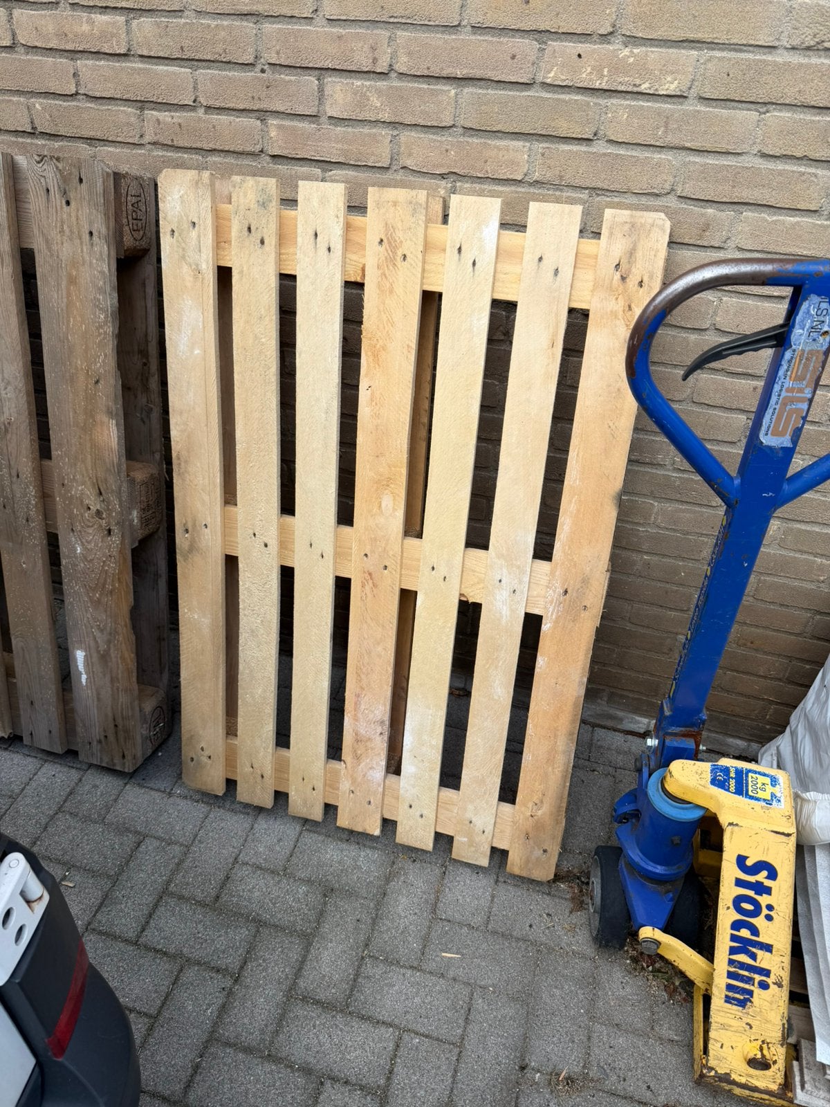 1 euro pallet en 1 pallet 80x120, Ophalen, Zo goed als nieuw, 50 mm of meer, Minder dan 200 cm