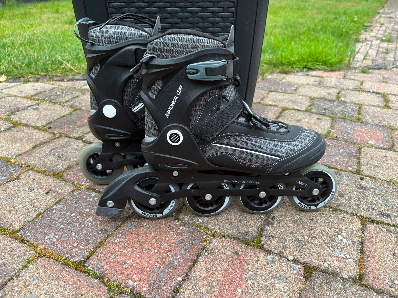 Skeelers - Maat 42 - Zo goed als nieuw, Sport en Fitness, Skeelers, Overige merken, Ophalen of Verzenden, Zo goed als nieuw, Inline skates 4 wielen