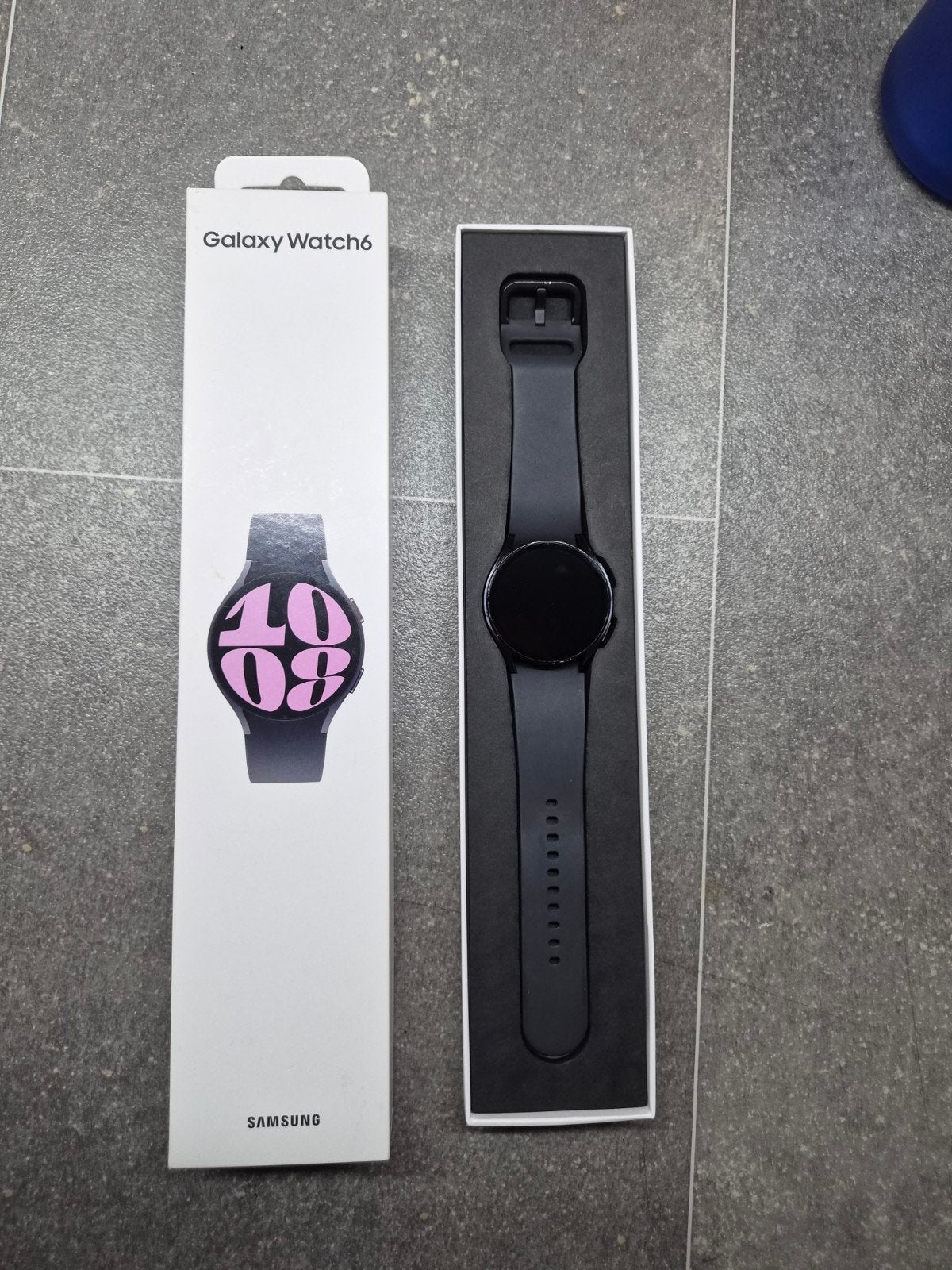 Samsung Galaxy 6 watch horloge LTE (voor E-sim), Hoogte, Zwart, Ophalen of Verzenden, Zo goed als nieuw