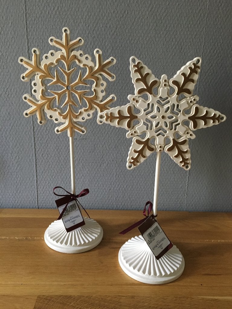 kerst Villeroy & Boch snowflake of Deco Star Class.Chr.2016, Diversen, Ophalen of Verzenden, Nieuw