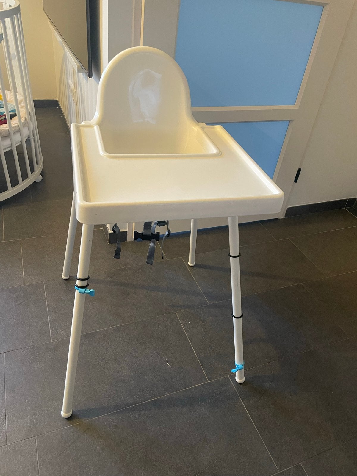 IKEA kinderstoel met voetensteun, Ophalen, Gebruikt, Overige typen, Gordel(s)