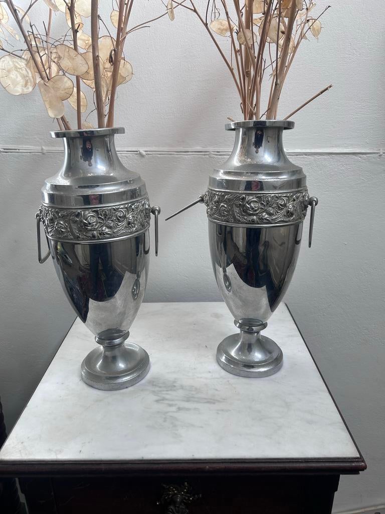 Set van twee Oud Engelse vazen, Antiek en Kunst, Ophalen of Verzenden