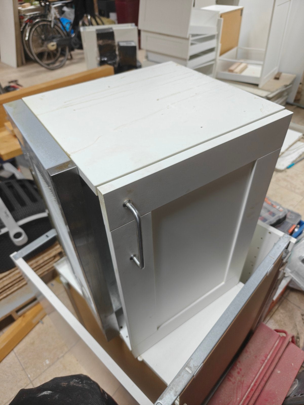 Ikea Metod 40x60 inbouw afzuigkap, Ophalen, Gebruikt, Inbouw, Vlakschermkap