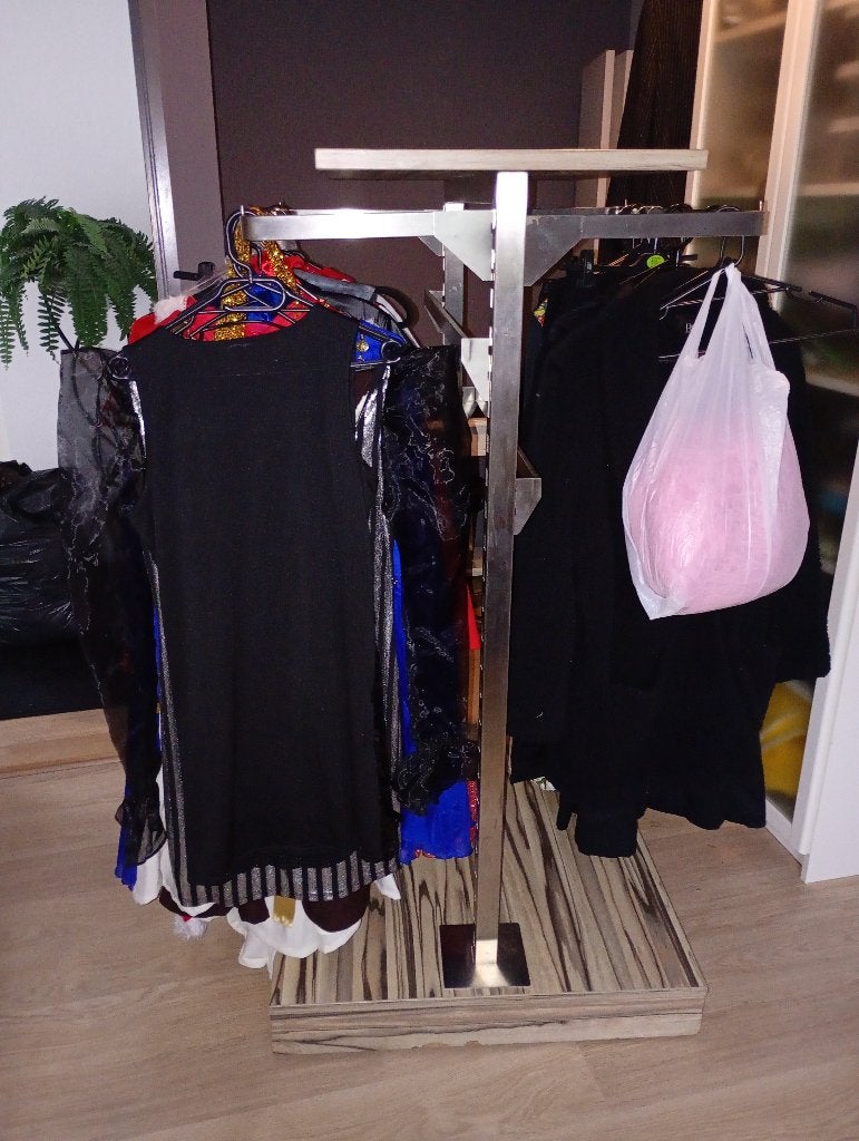 professioneel kledingrek, Kleding | Dames, Kledingrekken, Ophalen, Met wielen, Zo goed als nieuw