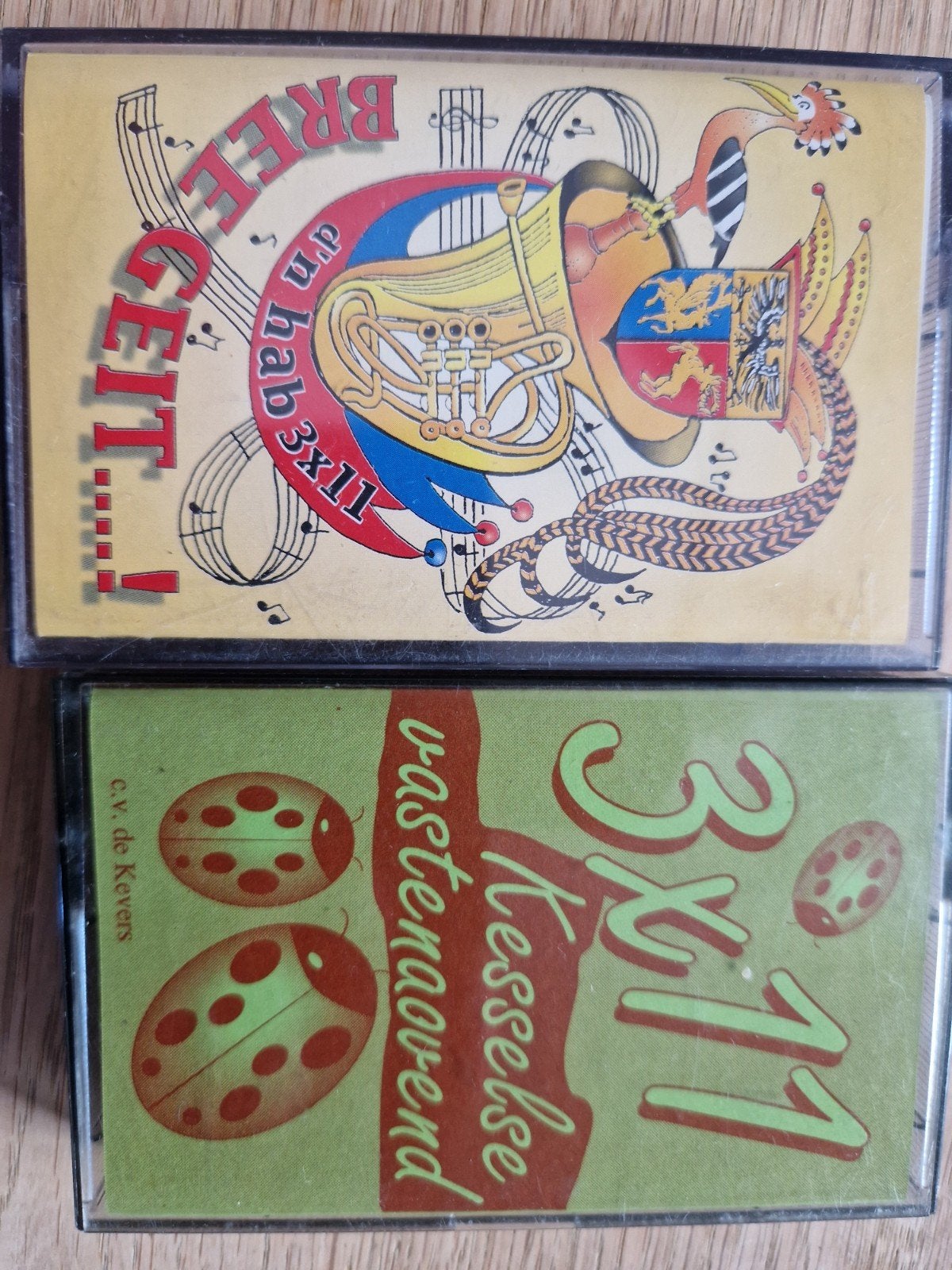 2 x cassette tape.  carnaval vastelaovend limburg. Kessel, Ophalen of Verzenden, Gebruikt, 1 bandje