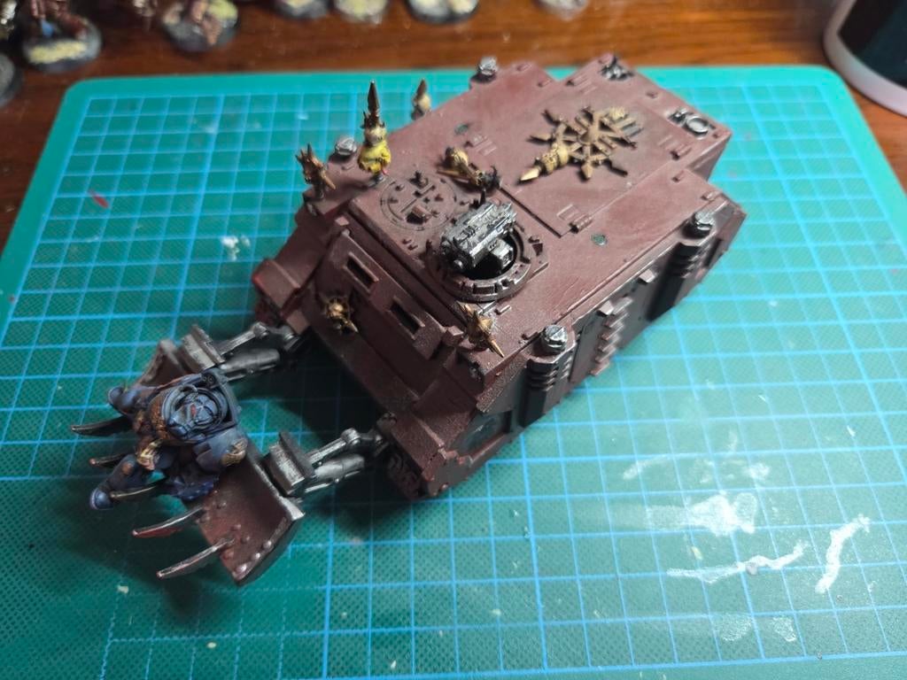 Chaos Rhino, Hobby en Vrije tijd, Wargaming, Zo goed als nieuw, Warhammer, Ophalen of Verzenden