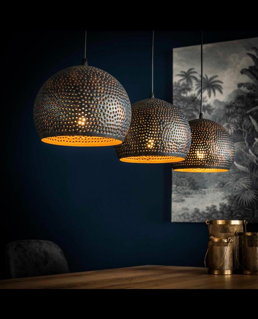 Schitterende hanglamp, Ophalen of Verzenden, Zo goed als nieuw, Minder dan 50 cm