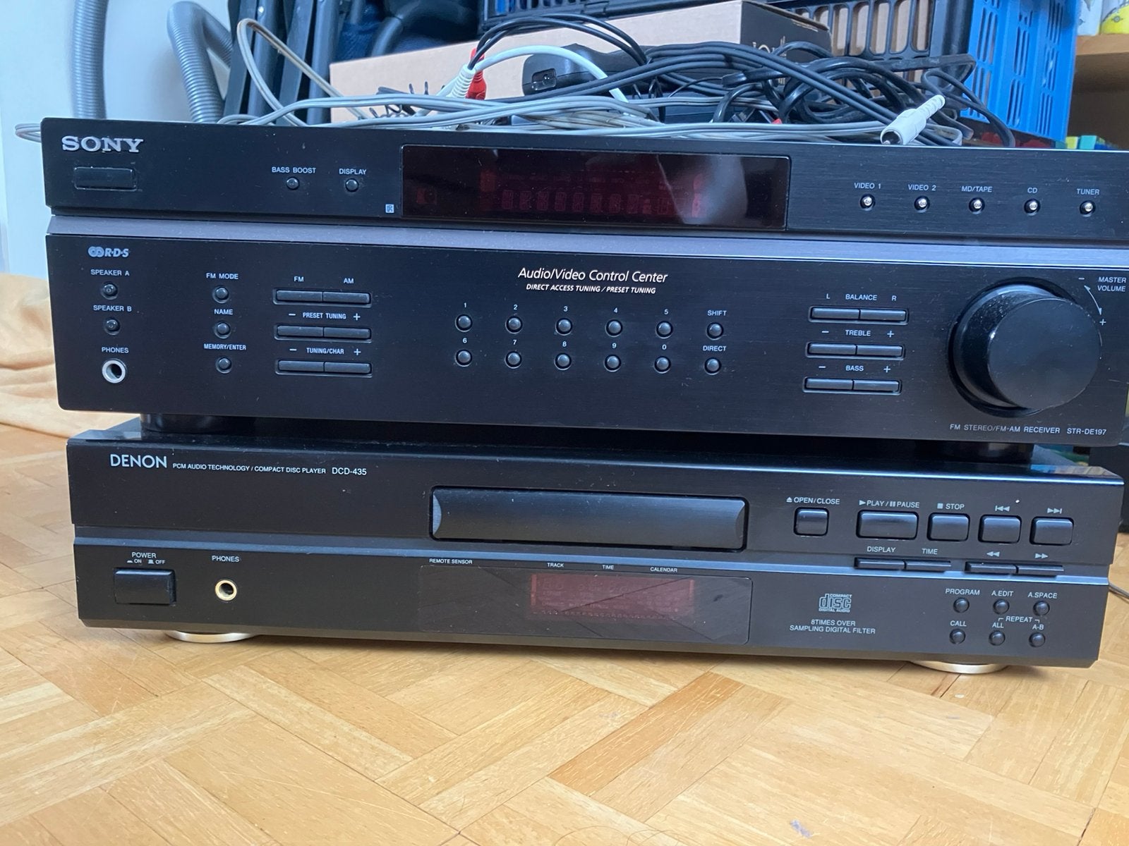 Sony versterker en Denon cd-speler, Ophalen, Gebruikt, Denon, Losse componenten