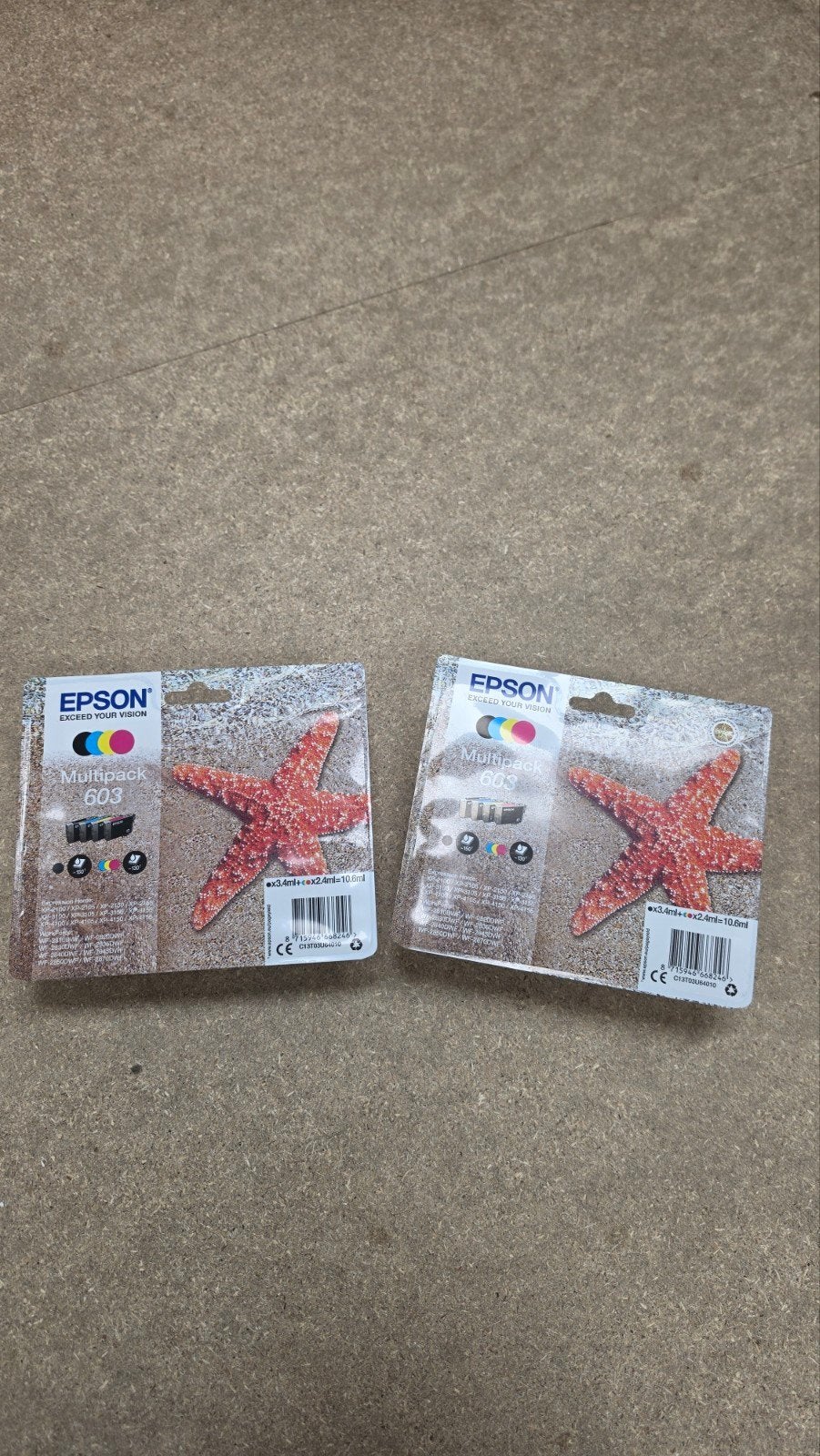 Epson Multipack 603 Inktcartridges (2 stuks), Kleur printen, Printer, Nieuw, Ophalen of Verzenden